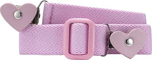 Produktbild: Playshoes Elastik-Gürtel Herz-clip Uni Unisex Kinder, Rosa Herz ,74-110