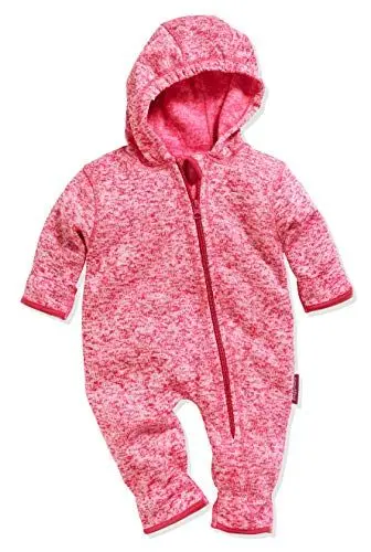 Produktbild: Playshoes Fleece-Overall Unisex Kinder Jumpsuit, pink Strickfleece, 62