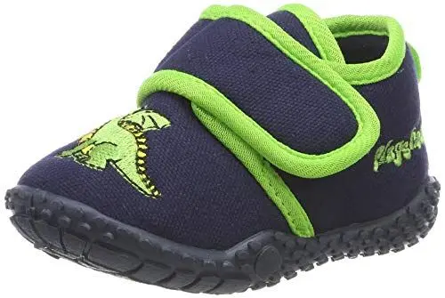 Produktbild: Playshoes Jungen Drache Hausschuhe, Marine, 26/27 EU