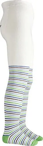 Produktbild: Playshoes Mädchen Ringel Schildkröte Strumpfhose, Undurchsichtige, Grün (grün 29), 110 (Herstellergröße: 110/116)