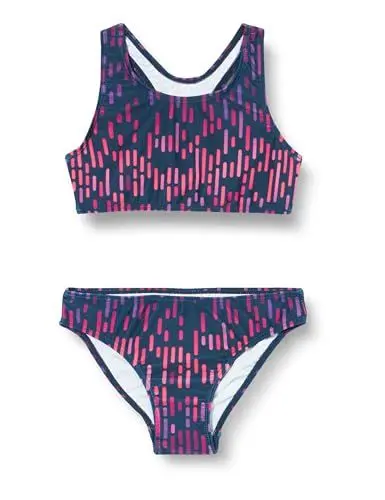 Produktbild: Playshoes Mädchen Uv-schutz Bikini Badeanzug Schwimmanzug Badebekleidung, Allover, 158-164 EU