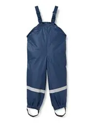 Produktbild: Playshoes Matschhose Regenlatzhose Ungefüttert Unisex Kinder Wind- und wasserdichte Regenhose Regenbekleidung, marine, 92