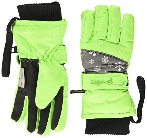 Produktbild: Playshoes Unisex Kinder Finger Winter-Handschuhe mit Klettverschluß