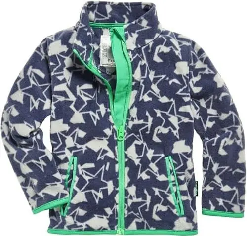 Produktbild: Playshoes Fleece-Jacke Unisex Kinder Outdoor-Oberteil, Sterne, 152