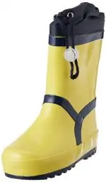 Produktbild: Playshoes Unisex Kinder Gummistiefel Gefüttert Regenstiefel, Gelb Marine, 29 EU