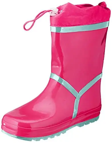 Produktbild: Playshoes Unisex Kinder Gummistiefel Gefüttert Regenstiefel, Pink, 33 EU