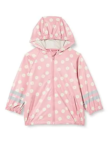 Produktbild: Playshoes Regenjacke Unisex Kinder Wind- und wasserdicht Regenmantel Regenbekleidung, Margerite, 80