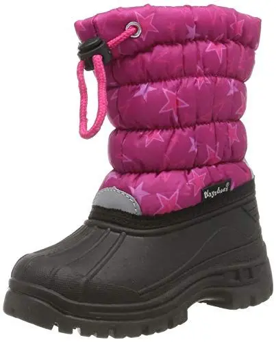 Produktbild: Playshoes Mädchen winterbootie sterren Schneestiefel, Pink Pink 18, 22/23 EU