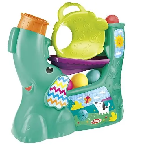 Produktbild: Playskool Bällespaß Elefant, Aktivitätsspielzeug für Babys und Kleinkinder ab 9 Monaten (Amazon Exclusive)
