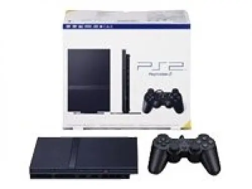 Produktbild: PlayStation 2 - PS2 Konsole, black inkl. Eye Toy Play 3 + Kamera