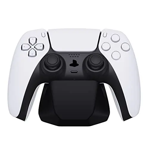 Produktbild: PlayVital Universal Game Controller Ständer für ps5,Gamepad-Standfuß für ps4,Display-Stand für Xbox Series X/S Controller,Halterung Gamepad Zubehör für Switch Pro Controller-Schwarz