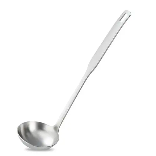 Produktbild: Pleafind Suppenkelle, Schöpflöffel mit Aufhängelöchern, Schöpfkelle für Suppe, Eintopf, Bratensoße und Chili, Formbar und Langlebig