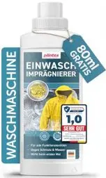 Produktbild: PLINTEX® 580ml Einwaschimprägnierung für Outdoorbekleidung und Funktionskleidung ohne Baumwollanteil I Imprägnierung Waschmaschine I Softshell, Gore-tex, Skibekleidung, Motorradbekleidung