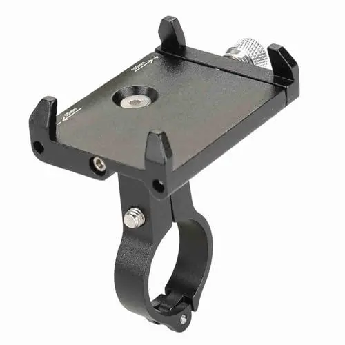 Produktbild: plplaaoo Fahrrad-Handyhalterung am Lenker, GUB Fahrrad-Handyhalterung, Motorrad-Handyhalterung, Fahrrad-Handyhalterung, Lenker-Handyhalterung für Fahrrad, Aluminiumlegierung, verstellbare