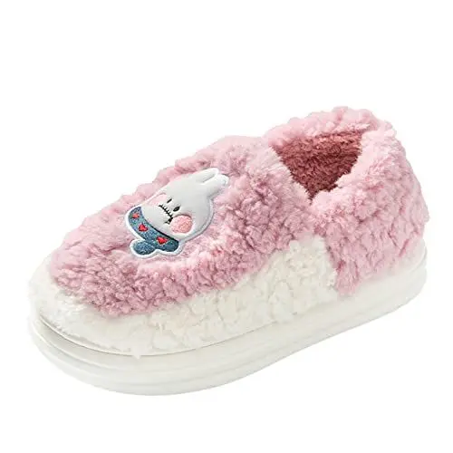 Produktbild: Plüsch Hausschuhe Tiere Plüschhausschuh Kinder Paare Frauen Slip Furry Flat Winter Round Toe Keep Warm Prints Slippers Schuhe Plüsch Hausschuhe Tiere Plüschhausschuh Kinder (Purple, 41)