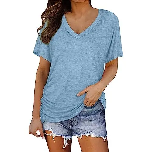 Produktbild: Plus Size Kimonos for Women 3X Casual Tops to Wear with Jeans Halter Neck Top Shirt Wrap Chest Tube Lightweight Shirts Summer Blusas De Damas En Oferta Sexy and Blouses Clubbing Yellow Split