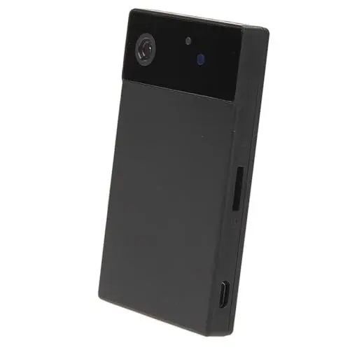 Produktbild: Plyisty 4K-WLAN-Kamera mit Nachtsicht, 120°-Weitwinkelobjektiv, Kabellose Kamera, Miniaturgröße, Kompatibilität mit Mehreren Schnittstellen für die Sicherheit zu Hause