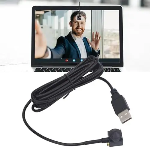 Produktbild: Plyisty Center Cam-Webcam für den Mittleren Bildschirm, 1080P-USB-Webcam, Eye-to-Camera-USB-PC-Webcam, Integriertes Mikrofon, für YouTube-Meetings, Zoom, Konferenz