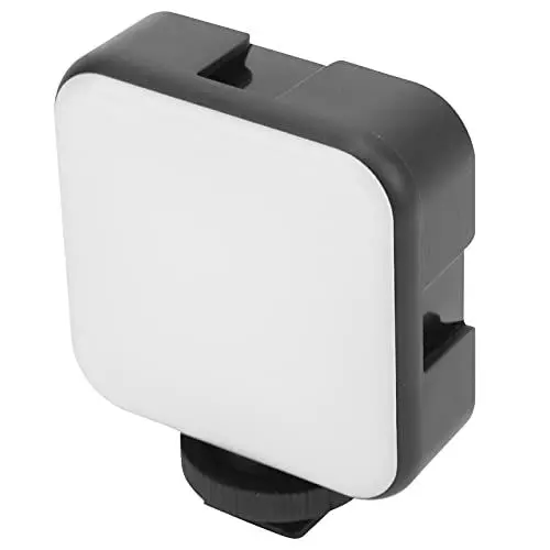 Produktbild: Plyisty LED-Selfie-Ringlicht, LED-Selfie-Licht 4W mit Kaltschuhbasis für Live-Stream-Meeting für Make-up-Fotos Videos