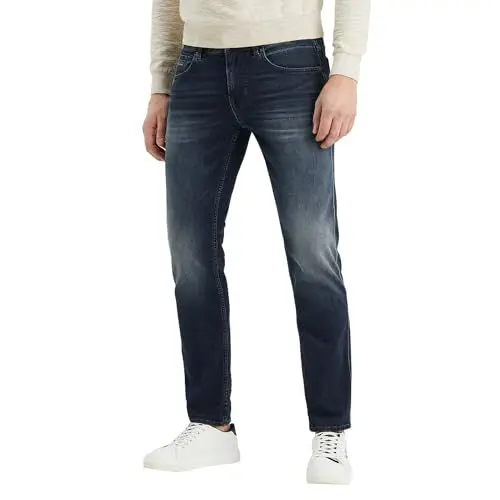 Produktbild: PME Legend Herren Jeans NIGHTFLIGHT - Regular Fit - Blau - Dark Clean Blue, Größe:36W / 34L, Farbe:True Winter Blue TWB