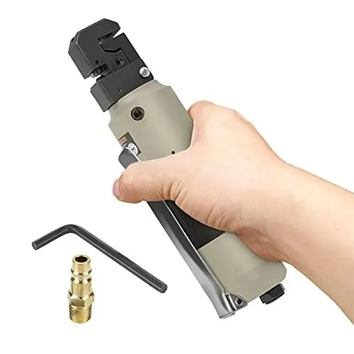 Produktbild: Pneumatische Biegemaschine Professionelles Metallbohrmarkierungswerkzeug Flansch Luftstempel Pneumatikwerkzeuge Druckluft Locher Pneumatische Absetzzange Punzonatrice Pneumatica Nietflanschwerkzeug