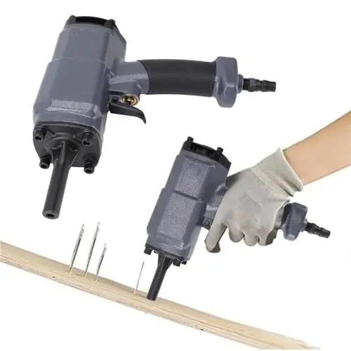 Produktbild: Pneumatischer Nagelzieher, Entnageler Entfernt Nägel Am Kopfdurchmesser von 1 Bis 5 Mm/0,2 Zoll Nagelentferner-Werkzeug 0,4 Bis 0,8 MPa, für Zaunpaletten aus Recyceltem Holz