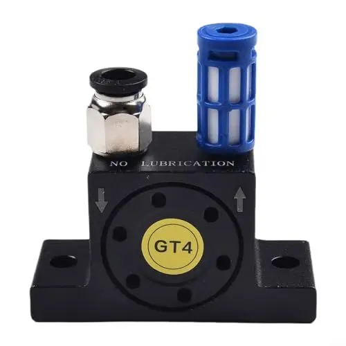Produktbild: CNANRNANC Pneumatischer Vibrator aus Aluminiumlegierung, gleichmäßige Lastverteilung, einstellbare Amplitude/Frequenz, weit verbreitet, D659BY5E7U2021A65ULB2BG2TCO04