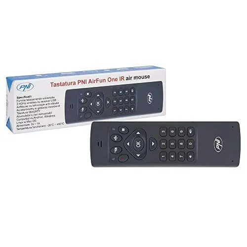 Produktbild: PNI AirFun Tastatur Eine IR-Luftmaus und eine Mini-QWERTY-Tastatur für. Computer, Mini-PC und Mediaplayer