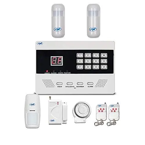 Produktbild: PNI Festnetz-Alarmsystem Paket PG2710 Funkalarmsystem und 2 HS003 Bewegungsmelder