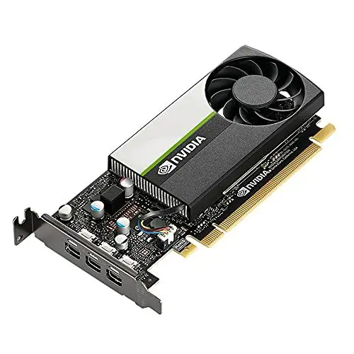 Produktbild: PNY NVIDIA T400 4GB Professionelle Grafikkarte 4GB GDDR6 PCI Express 3.0 x16, Single Slot, 3X Mini-DisplayPort, 8K Support, Ultraleiser aktiver Lüfter
