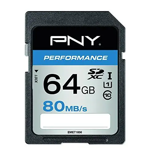Produktbild: PNY Performance SDXC Flash Memory Card 64GB Class 10