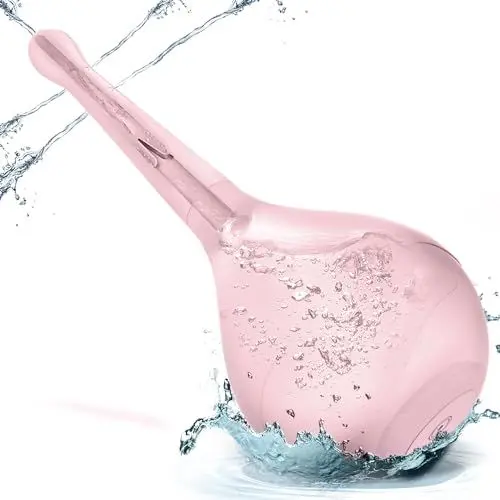 Produktbild: Po Dusche Irrigator zur darmspülung • Intimdusche zur Analdusche und Vaginaldusche •Anti-Rücklauf und Transparent • Wohlbefinden & Entspannung mittels Darmspülung (Anti-Rücklauf 150ML)