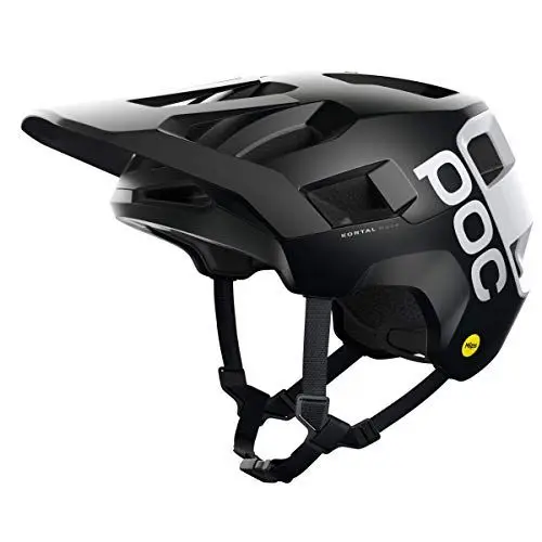 Produktbild: POC Unisex – Erwachsene Kortal Race MIPS Helm, Uranium Black Matt/Hydrogen White, S (51-54cm)