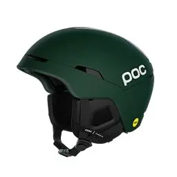 Produktbild: POC Obex MIPS - Leichter Ski- und Snowboardhelm für einen optimalen Schutz auf und abseits der Piste, Moldanite Green Matt, XS-S (51-54cm)