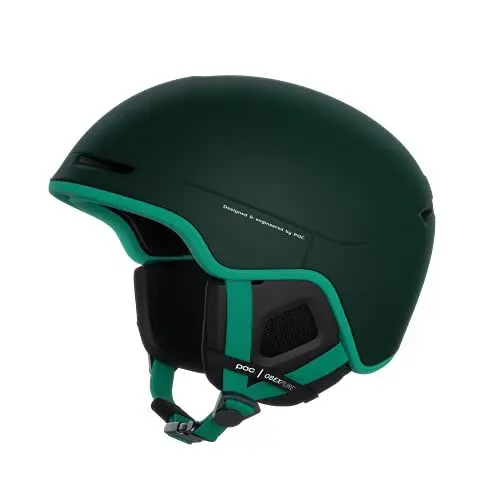 Produktbild: POC Obex Pure - Leichter und sicherer Ski- und Snowboardhelm für einen optimalen Schutz auf und abseits der Piste, Moldanite Green/Jade Green Matt,XL-XXL (59-62cm)