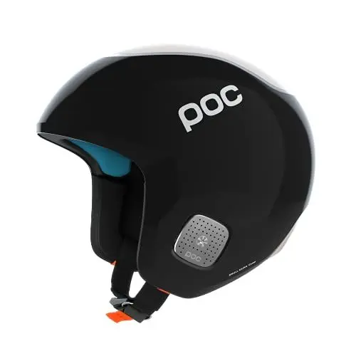 Produktbild: POC Skull Dura Comp SPIN - Sicherer Skihelm für einen optimalen Schutz bei Rennen, FIS zertifiziert, Uranium Black, M-L (55-58cm)