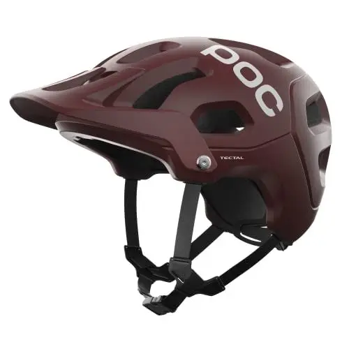 Produktbild: POC Tectal Fahrradhelm - Leichter Trail- und All-Moutainh-Helm, mit guter Belüftung und verstellbaren Größensystem für einen optimalen und sicheren Sitz, Garnet Red Matt