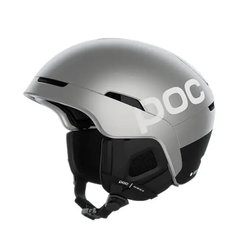 Produktbild: POC Unisex – Erwachsene Obex BC MIPS Skihelm, Argentite Silver Matt, XL-XXL (59-62cm)
