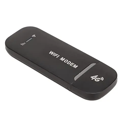 Produktbild: Pocket Mobile WiFi Hotspot, Tragbarer Entsperrter 4G LTE USB-Router mit SIM-Kartensteckplatz, Wireless-Router für Unterwegs, Unterstützt B1/3/5, Verbindet Bis zu 10 Geräte