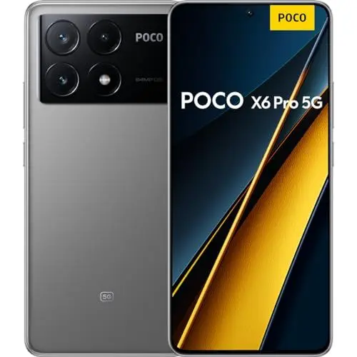 Produktbild: Poco X6 Pro 5G Smartphone, 8+256GB Handy ohne Vertrag, 120Hz 6,67