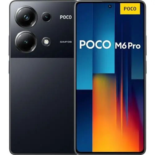 Produktbild: Poco M6 Pro Smartphone, 12+512GB Handy ohne Vertrag, 120Hz 6,67