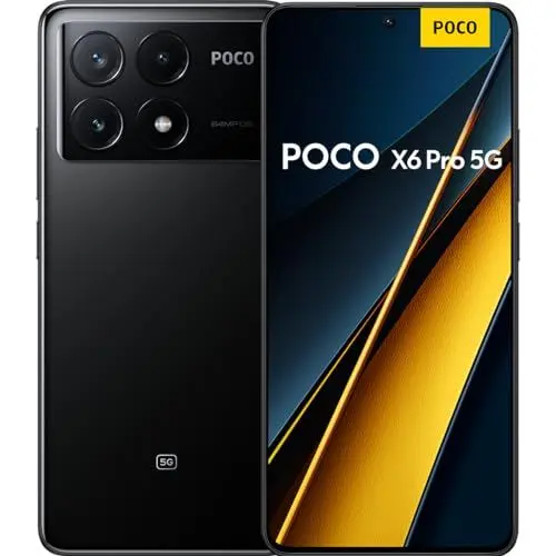 Produktbild: Poco X6 Pro 5G Smartphone, 12+512GB Handy ohne Vertrag, 120Hz 6,67