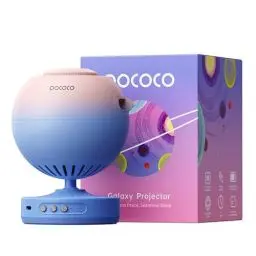 Produktbild: POCOCO Sternenhimmel Projector, Galaxie Stern Projektor, Heim Planetarium für Kinder und Erwachsene·· in Schlafzimmern, Innenräumen·· als Dekoration, Einschlafhilfe und Entspannung - mit 2 Discs