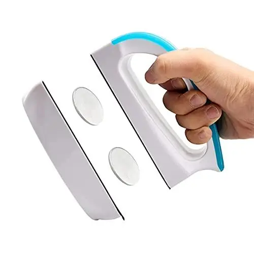 Produktbild: Podazz Magnet Aquarium Glasreiniger, Starker Fisch Tank Scheibenreiniger Aquarium Magnet, Schwimmender Scheiben-Reinigungs Magnet für Aquarienscheiben(L)