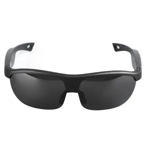 Produktbild: POENVFPO TAC PC UV400 Lens Gläses, Magnetische Ladung Intelligente Brillen IP65 Wasserdicht Sonnenbrille für Outdoor -Sportarten
