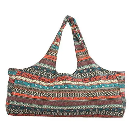Produktbild: Übergroße Yoga-Tasche, mit Vordertasche, Passend für Alle Yoga-Ausrüstung, Leichter Mattenträger, für Sport, Strand, Reisen