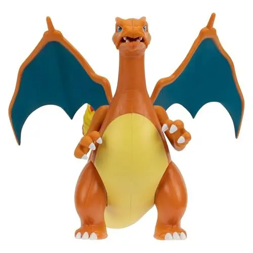 Produktbild: Pokémon Action Charizard Figur, 12 cm, 95132