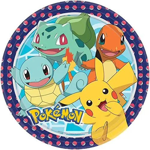 Produktbild: Pokemon Paper Plates