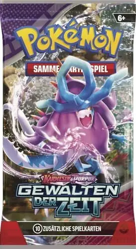 Produktbild: Pokémon (Sammelkartenspiel), PKM KP05 Booster: Preis Gilt für EIN Booster (Päckchen). Verschiedene Booster Sortiert, kein Anspruch auf bestimmten Booster