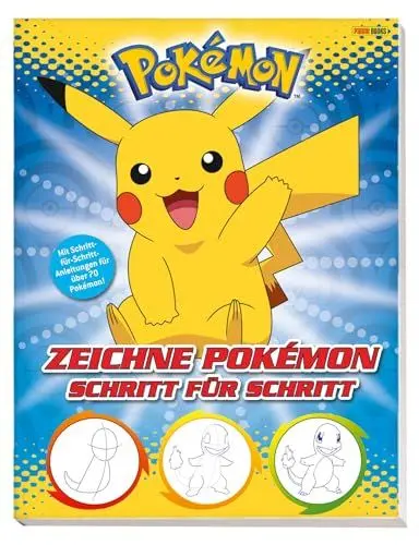 Produktbild: Pokémon: Zeichne Pokémon Schritt für Schritt: Mit Schritt-für-Schritt-Anleitungen für über 70 Pokémon!